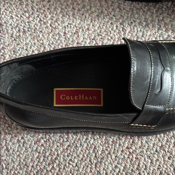 Cole Haan Black Leather Penny Loafers Slip-On main image 4